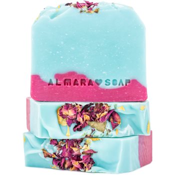 Almara Soap Fancy Wild Rose sãpun lucrat manual - imagine 2